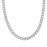 Nomination Bold Steel Chunky Curb Chain Necklace, Stainless Steel