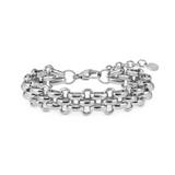 Nomination Wear&Style Wide Link Bracelet, Stainless Steel
