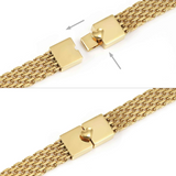 Nomination Wear&Style Milanese Necklace, Stainless Steel Gold Colour