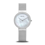 Bering Classic Mother Of Pearl Watch & Bracelet Gift Set SALE