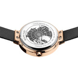 Bering Solar Black Rose Gold 31mm Case Watch