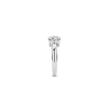 Ti Sento Sterling Silver Classic Solitaire Ring 8mm