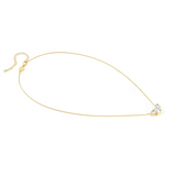 Nomination Colour Wave Trilogy Necklace, Sterling Silver Gold Plated CZ