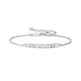 Nomination Colour Wave Aurora Edition Chain Bracelet, Sterling Silver CZ
