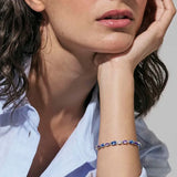 Nomination Colour Wave Aurora Edition Bracelet, Sterling Silver CZ