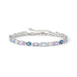 Nomination Colour Wave Aurora Edition Bracelet, Sterling Silver CZ