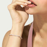 Nomination Colour Wave Lavish Bracelet, Sterling Silver CZ
