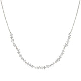 Nomination Colour Wave Lavish Necklace, Sterling Silver CZ