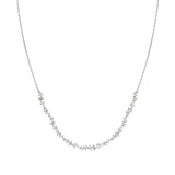 Nomination Colour Wave Lavish Necklace, Sterling Silver CZ