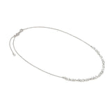 Nomination Colour Wave Lavish Necklace, Sterling Silver CZ