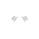 Nomination Colour Wave Lavish Stud Earrings, Sterling Silver CZ