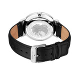 Bering Solar Black Silver 39mm Case Watch