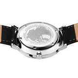 Bering Solar Black Silver 39mm Case Watch