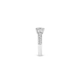 Ti Sento Sterling Silver Classic Luxe Solitaire CZ Ring 9.5mm