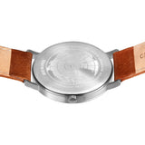 Bering Titanium Blue Tan 40mm Case Watch