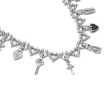 Stolen Girlfriends Club Jagged Heart Charm Necklace