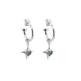 Stolen Girlfriends Club Precious Punk Spike Hoop Earrings