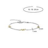 Ti Sento Golden Hour Station Bracelet