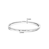 Ti Sento Rubover CZ Bangle