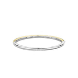 Ti Sento Rubover Gold Plated CZ Bangle