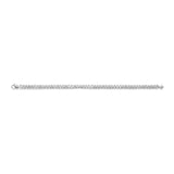 Ti Sento Sterling Silver Baguette Tennis CZ Bracelet