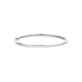 Ti Sento Sterling Silver Classic Tennis CZ Bangle 3mm