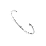 Ti Sento Sterling Silver Classic Tennis CZ Bangle 3mm