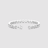 Ti Sento Sterling Silver Round Tennis CZ Bracelet 5.5mm
