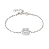 Nomination Domina Cushion Bracelet, Sterling Silver Rhodium Plated CZ