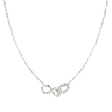 Nomination LoveCloud Infinity Necklace, Sterling Silver  CZ