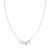 Nomination LoveCloud Infinity Necklace, Sterling Silver  CZ