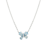 Nomination Shine Me Up Butterfly Necklace, Sterling Silver CZ