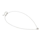 Nomination Petite Sparkle Heart Necklace, Sterling Silver CZ