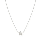 Nomination Petite Sparkle Star Necklace, Sterling Silver CZ