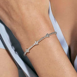 Nomination Life Bouquet CZ Tennis Bracelet, Sterling Silver