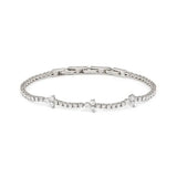 Nomination Life Bouquet CZ Tennis Bracelet, Sterling Silver
