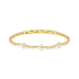 Nomination Life Bouquet CZ Tennis Bracelet, Sterling Silver Gold Plated