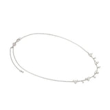 Nomination Life Bouquet CZ Chain Necklace, Sterling Silver