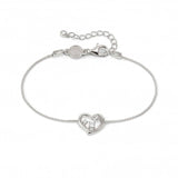 Nomination Dreams Beats CZ Heart Bracelet, Sterling Silver