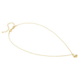 Nomination Dreams Beats CZ Moon Necklace, Sterling Silver Gold Plated