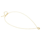 Nomination Dreams Beats CZ Circle Necklace, Sterling Silver Gold Plated