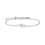 Nomination Pearls Loop CZ Star Bracelet, Sterling Silver