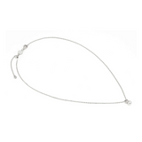Nomination Pearls Loop CZ Star Necklace, Sterling Silver