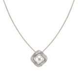 Nomination Siren Dream Vintage Pearl Pendant, Sterling Silver Gold Plated
