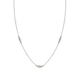 Nomination Siren Dream Beaded Pearl Necklace, Sterling Silver CZ