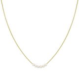 Nomination Siren Dream Pearl Slider Necklace, Sterling Silver Gold Plated