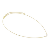 Nomination Siren Dream Pearl Slider Necklace, Sterling Silver Gold Plated
