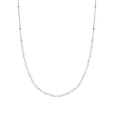 Nomination Siren Dream Beaded Baroque Pearl Necklace, Sterling Silver CZ
