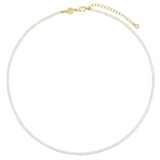 Nomination Siren Dream Pearl Row Necklace, Sterling Silver Gold Plated