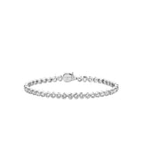 Ti Sento Sterling Silver Round Tennis CZ Bracelet 4mm